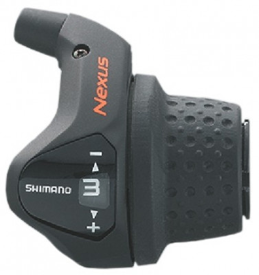 Maneta De Schimbator Shimano Nexus Sl-3S41E 3 viteze manson scurt cablu 2200Mm c PB Cod:ESL3S41EALS foto