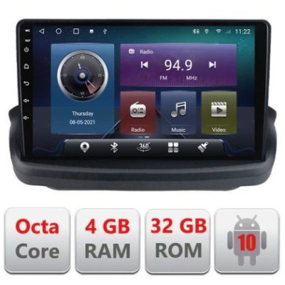Navigatie HHyundai Genesis 4+32 GB Octa core Android radio gps internet Kit-GENESYS+EDT-E409 CarStore Technology foto