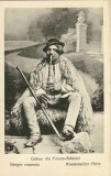 CP1612N Cioban din Poiana Sibiului/Berger roumain/Rom&auml;nischer Hirte, carte poștală
