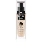 NYX Professional Makeup Can&#039;t Stop Won&#039;t Stop Full Coverage Foundation fond de ten cu acoperire ridicată culoare 1.5 Fair 30 ml