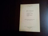 RECENZII - Balan Teodor, Ionascu I. - Damian P. Bogdan (autograf) - 1935, 16 p.