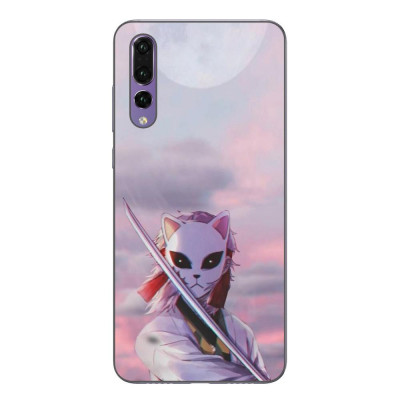 Husa compatibila cu Huawei P20 Pro Silicon Gel Tpu Model Demon Slayer Sabito foto