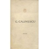 George Calinescu - Opere, vol VIII - Scrinul negru (2), (ed cartonata)