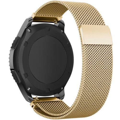 Curea ceas Smartwatch Samsung Galaxy Watch 46mm, Samsung Watch Gear S3, Gold  Milanese Loop, iUni 22 mm Otel Inoxidabil | Okazii.ro
