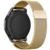 Curea ceas Smartwatch Samsung Galaxy Watch 46mm, Samsung Watch Gear S3, Gold Milanese Loop, iUni 22 mm Otel Inoxidabil