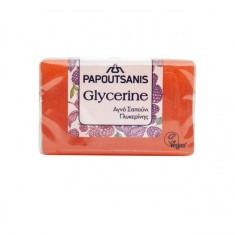 Sapun glicerina rosu, 125g, Papoutsanis