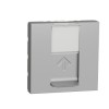 Priza RJ45 CAT6A FTP 2M Schneider Noua Unica aluminiu NU344930