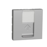 Priza RJ45 CAT6A FTP 2M Schneider Noua Unica aluminiu NU344930