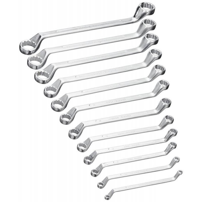 Chei inelare cu cot, 6 - 24, 12 buc / set
