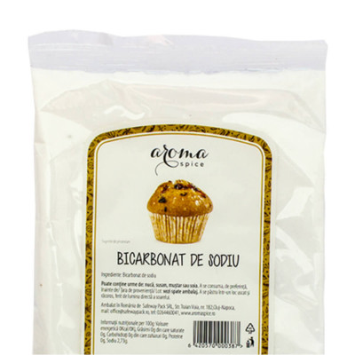 Bicarbonat de Sodiu Aroma Spice, 1Kg, Bicarbonat, Bicarbonat Sodiu, Bicarbonat Aroma, Sodiu Bicarbonat, Soda Bicarbonata, Bicarbonat pentru Prajituri, foto