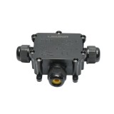 Doza etansa cu presetupe IP68, 3 cai, 24A, 450V AC, 3-14 mm Leader