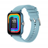 Ceas Smartwatch TKY-Y20, Albastru, Cadran personalizat, Monitorizare somnului, Tensiune arteriala, Ritm cardiac, Cronometru, Alarma, Twinkler