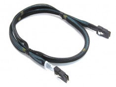 Cablu mini SAS HP Proliant DL380 G6 493228-006 498426-001 83CM foto