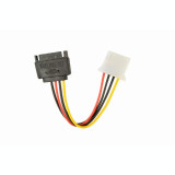 Cumpara ieftin Cablu alimentare 15-pin SATA (T) la 4-pin Molex (M) 0.15m Gembird &amp;quot;CC-SATA-PS-M&amp;quot;