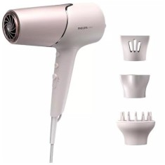 Uscator de par Philips Seria 5000 BHD530/20, 2300 W, 3 setari de caldura, 2 viteze, Tratament ionic Roz