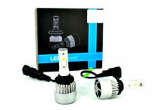 Set Bec 9005 HB3 cu LED S2 chip led Korea Putere: 40W - 4800 lumen 6000k Voltaj: 12-24V foto