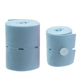 Set 2 Centuri de Monitorizare a Ritmului Cardiac Fetal, Material Moale si Elastic, 6 x 130 cm, Albastru