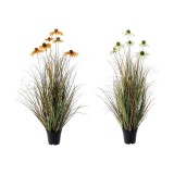 Cumpara ieftin Set 2 ghivece cu Margarete artificiale 13 x 90 cm