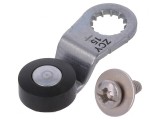Cap de Propulsie Manetă cu Rolă din Plastic 34,4mm