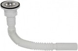 Sifon Flexibil Cu Ventil 1 1/2" - 40Mm