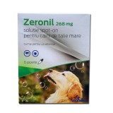 Cumpara ieftin Pipete antiparazitare caini, Zeronil, 268 mg 20 - 40 kg 6 pipete