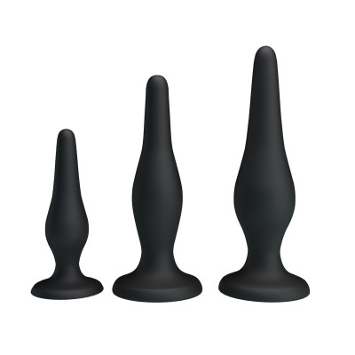 Set dildo Begginers Mini Black foto