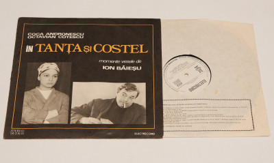 Tanta si Costel - Momente vesele de Ion Baiesu - disc vinil ( vinyl , LP ) foto