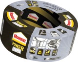 Banda adeziva pentru reparatii, Moment Power Tape, polietilena + panza, argintiu, 48 mm x 50 m