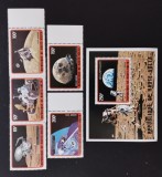 Volta Superioara - Cosmos,Apollo 11-5 Valori + 1 Colita-Neobliterate-. BK 14