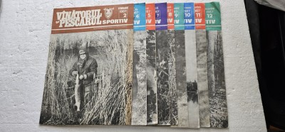 REVISTA VANATORUL SI PESCARUL SPORTIV ANUL 1987, LOT 9 BUCATI , LIPSA NR 1,3,6 foto