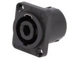 Soclu difuzoare 4 PIN 30A 250V 4.8mm, Neutrik