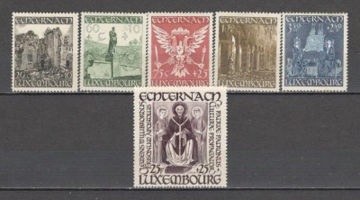 Luxemburg.1947 Reconstructia Abatiei St.Willibrord ML.22 foto
