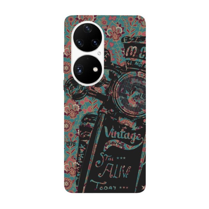 Husa compatibila cu Huawei P50 Pro model Vintage still alive today, Silicon, TPU, Viceversa