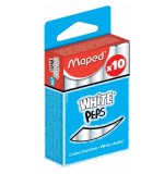 Creta alba Maped 10 buc