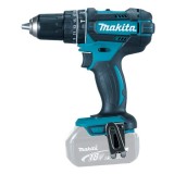 Makita DHP482Z - Masina de gaurit si insurubat cu percutie fara acumulatori si incarcator Li-Ion 18 V - Ah 62 Nm led iluminare