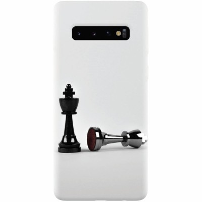 Husa silicon personalizata pentru Samsung Galaxy S10, Chess foto