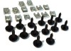 Set fixare scut motor BMW seria 3 (E36) 12.1990-03.2000, X1 (E84) 09.2009-08.2015, X3 (E83) 06.2003-11.2010; set 28 buc, fixare scut sub motor, 07119, Rapid