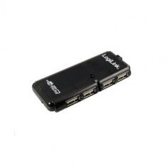 Hub USB Logilink UH0001A USB 2.0 4 porturi foto