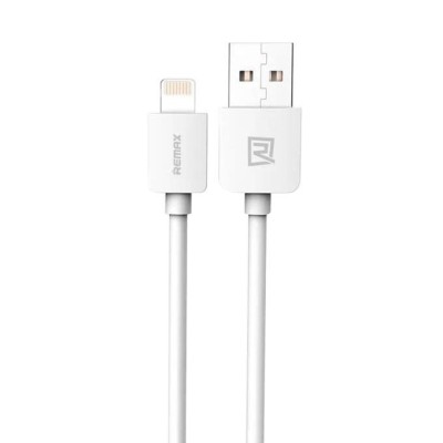 Cablu Date &amp;amp; Incarcare APPLE Lightning Fast Charge - 2 Metri (Alb) REMAX RC-006I foto