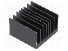Radiator extrudat, aluminiu, 31mm x 31mm, negru, Advanced Thermal Solutions - ATS-54310R-C1-R0