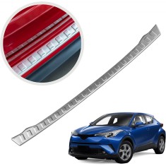 Ornament protectie portbagaj cromat INOX compatibil TOYOTA C-HR 2016-2022
