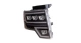 Set faruri Ford F-Series F150, 11.2014, montare fata, stanga+dreapta, indicator dinamic; cu animatii; LED; manual; galben marker lamp cover; Tuning;