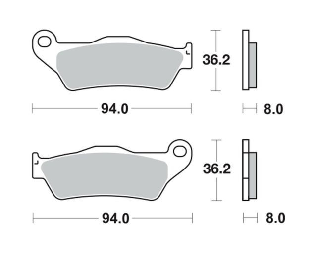 Placute frana TRW MCB648RSI Cod Produs: MX_NEW 7870520MA