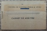 Carnet de arbitru la volei, Emil Costoiu, Bucuresti 1960