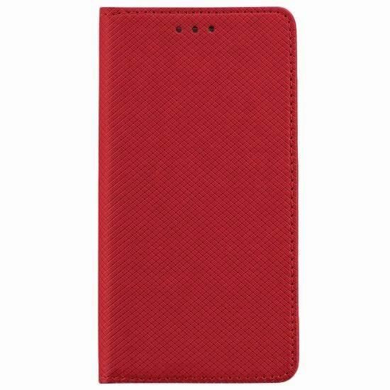 Husa Flip Compatibila cu Xiaomi Redmi 10 - iberry Smart Book Tip Carte Rosu