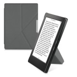 Cumpara ieftin Husa pentru Kobo Aura H2O Edition 1, Kwmobile, Gri, Piele ecologica, 39826.73