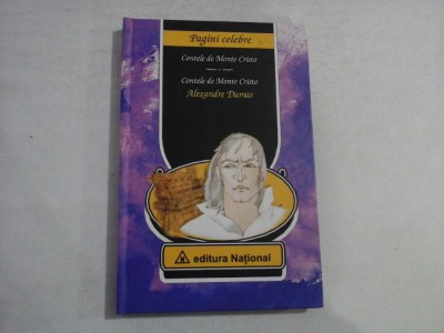 THE COUNT OF MONTE CRISTO - CONTELE DE MONTE CRISTO - ALEXANDRE DUMAS foto
