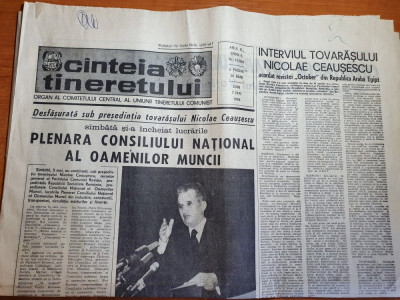 scanteia tineretului 7 mai 1984-articol si foto nadia comaneci foto