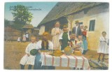 5818 - HUEDIN, Cluj, Ethnic Family, Romania - old postcard - unused - 1917