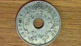 Africa de Vest Britanica - moneda istorica superba - 1 penny 1947 KN - XF+